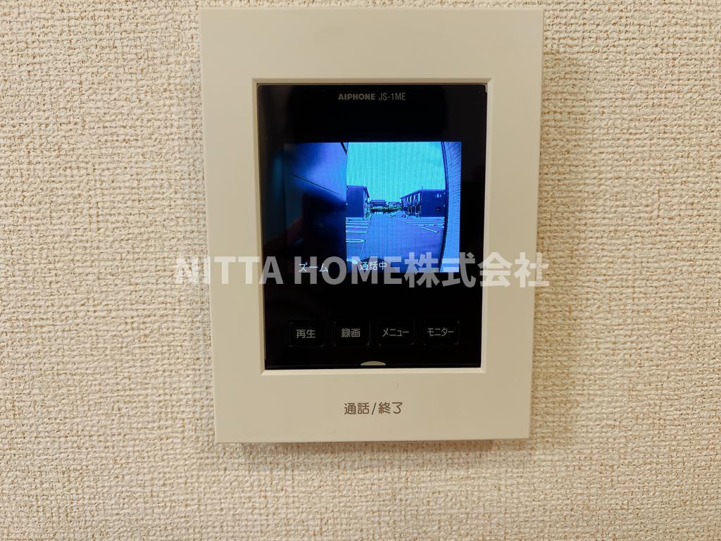 リベルラコッコＣのセキュリティ|来客時にも安心のＴＶインターホン◎