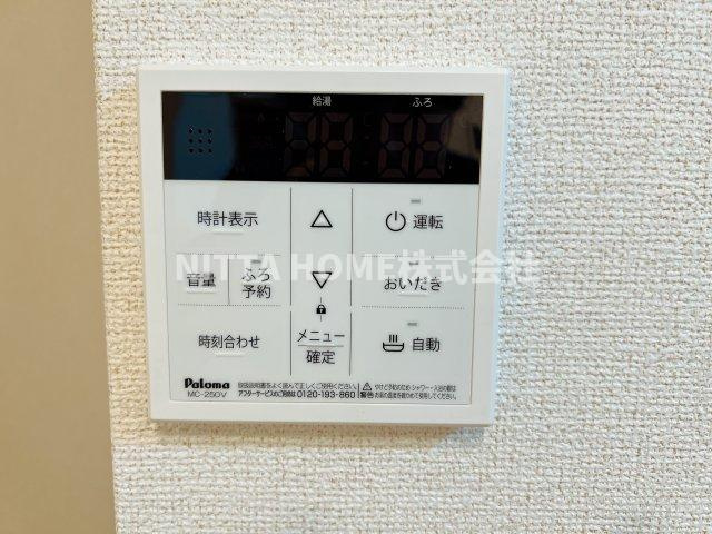 リベルラコッコＣの浴室|追炊き＆浴室乾燥も完備！