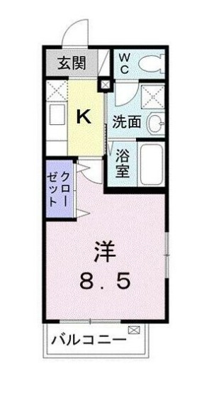 ユイマール三ノ輪の間取り