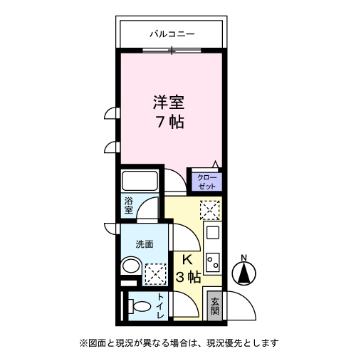 ＭＦテラス多摩川の間取り