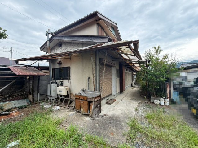 【外観】 | 西八代郡市川三郷町岩間　店舗付き　5LK