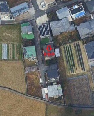 【その他】 | 売地　高知市朝倉丙　＠22.35 | 上空からの写真（Googleマップ）