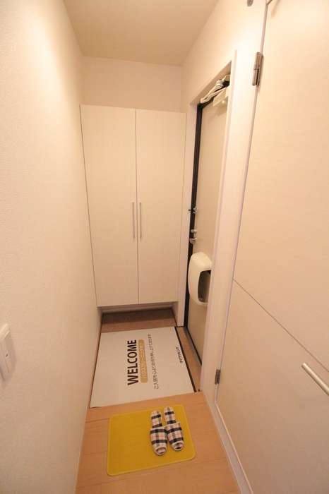 アムールオーデン【キャッシュバック対象物件】の玄関|落ち着いた玄関です