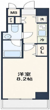 プレスタイル入谷の間取り|間取りです。