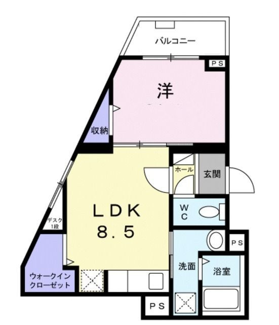 Ｇｌａｎｚの間取り|間取りです。