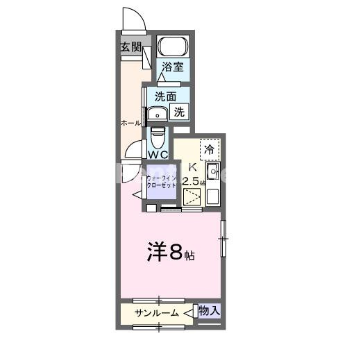 プラシードの間取り