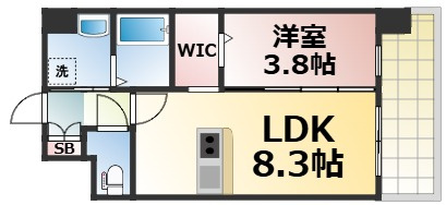 【間取り】 | ESTONE HIGASHIOSAKA　仲介手数料無料