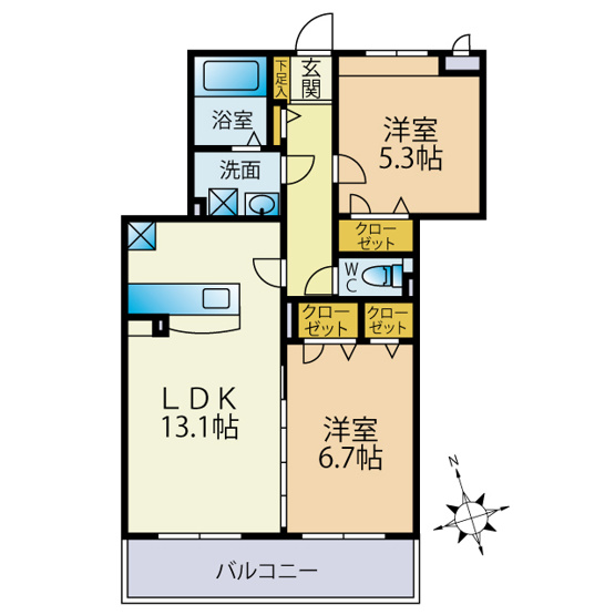 【間取り】 | カサベルデ