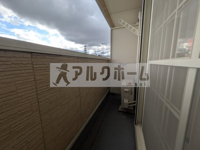 ヒルサイドテラスのバルコニー