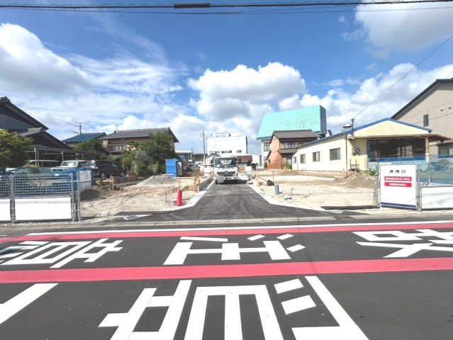 リナージュ　一宮市今伊勢町本神戸01期　全5区画分譲の外観|「現地（202●年●月●日）撮影」　
■全体写真　
■ヤマダ不動産　株式会社リライフ　