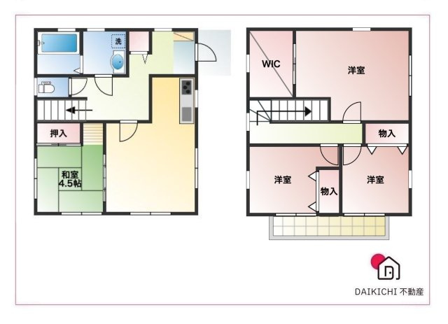 【間取り】 | 熊谷市西野　中古戸建