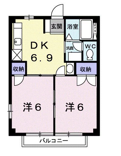 【間取り】 | シャトレー富堂
