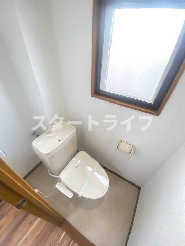 大阪市東淀川区柴島２丁目の賃貸マンションのトイレ