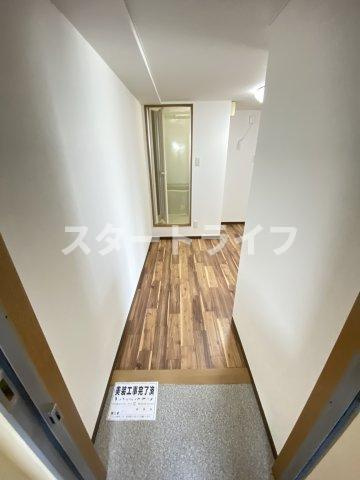 大阪市東淀川区柴島２丁目の賃貸マンションの玄関