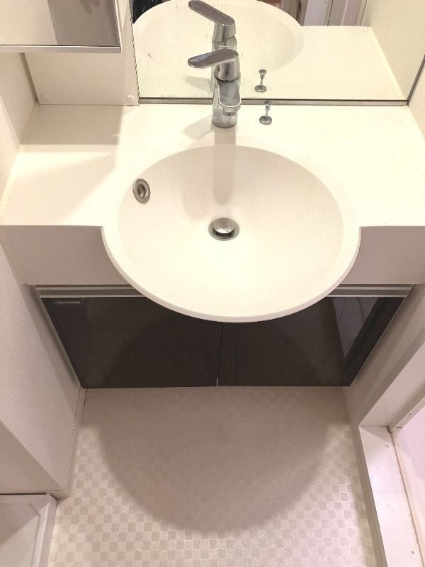パークフロント常盤の洗面所