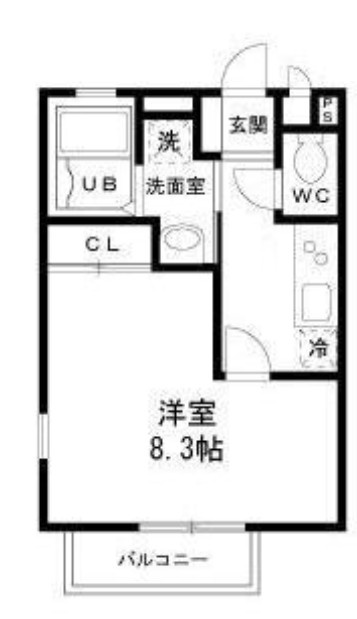 フォレストメゾンＳＫの間取り|間取りです。