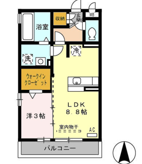 【間取り】 | エクセレントアイランド【名古屋市賃貸・オートロック】