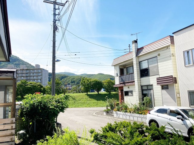 手稲区西宮の沢4条4丁目　土地の周辺|敷地内からの眺望