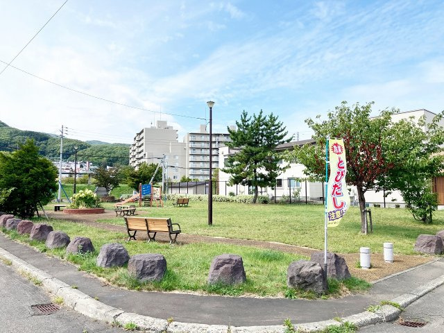 手稲区西宮の沢4条4丁目　土地の外観|近隣には公園も豊富♪