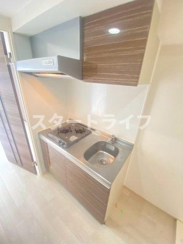 大阪市淀川区東三国３丁目の賃貸マンションのキッチン