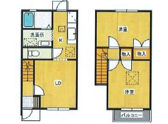 ドルフ水元の間取り|間取りです。
