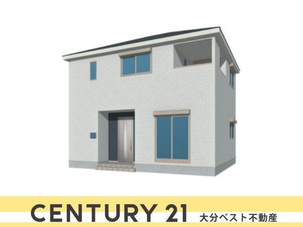 浜町東第2-2号棟の完成予想図|※外観パースはイメージです。