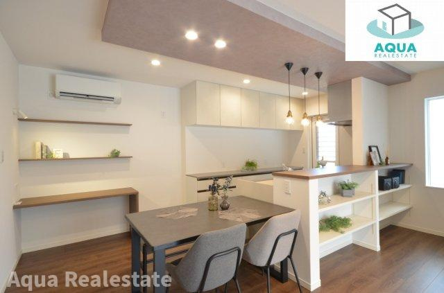 高松市香西北町の中古一戸建のキッチン|キッチンでお料理をお楽しみください