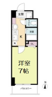 【間取り】 | エスリードコート難波ウエスト