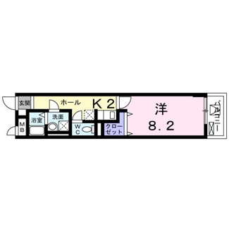 【間取り】 | メゾン　みのりⅡ | 間取りです。