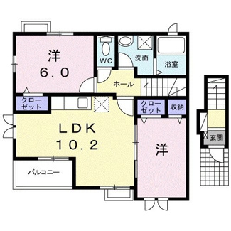 【間取り】 | 東京ＫＳニューレジデンス | 間取りです。