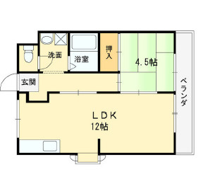 クリアポート福本の間取り|クリアポート福本　間取り