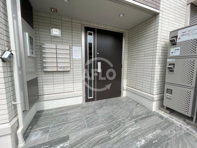 パインフローリッシュ西田辺のエントランス|パインフローリッシュ西田辺　エントランス