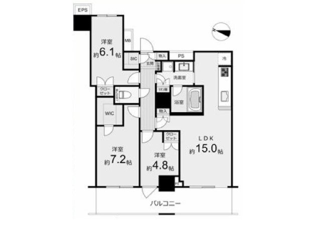 【間取り】 | THE KOSUGI TOWER