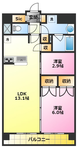GOTEN武蔵小杉の間取り|新丸子駅徒歩11分♪