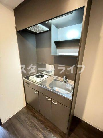 大阪市淀川区東三国２丁目の賃貸マンションのキッチン