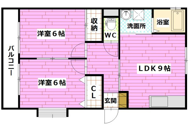 カレントＫ.０１の間取り