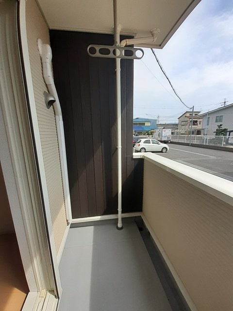 メゾン・ド・カルムⅡのバルコニー