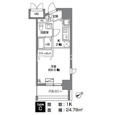 カスタリア三ノ輪【おとり物件なし】#学生・社会人にオススメ！初期費用分割払いOK！の間取り