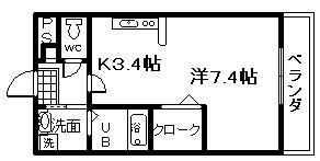 【間取り】 | アンプルールＫ Ｙ Ｋ