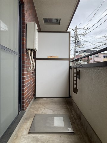 コーポ荏原のバルコニー
