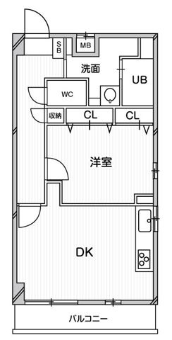 ガーデンテラス南麻布の間取り|間取りです。