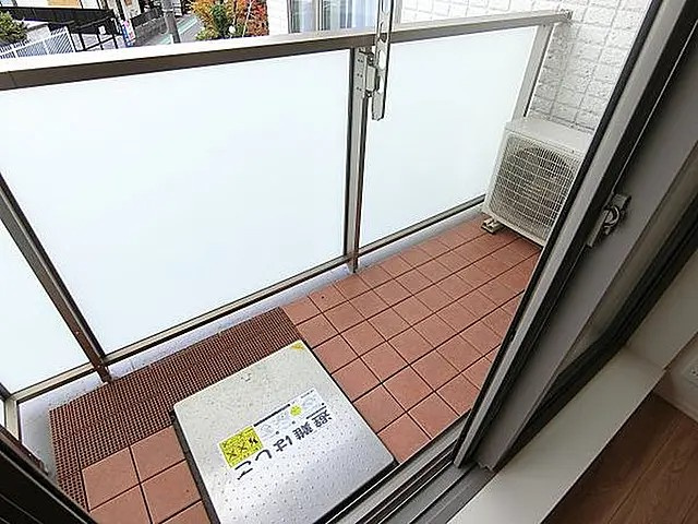 モアナ甲子園のバルコニー