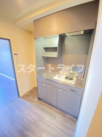 大阪市淀川区東三国２丁目の賃貸マンションのキッチン