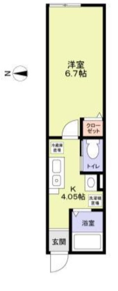 ルナモンド北松戸の間取り