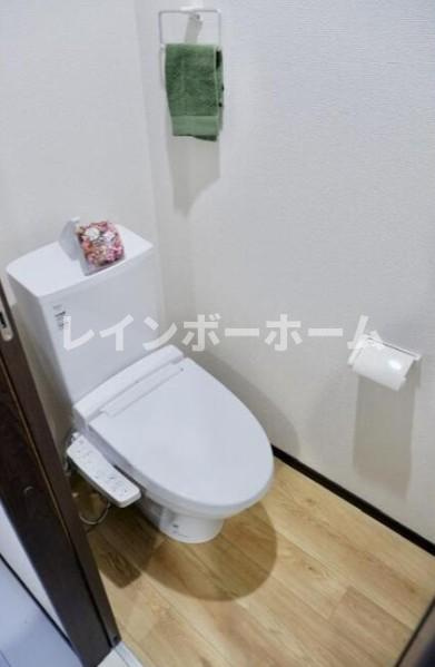 ルナモンド北松戸のトイレ|コンパクトで使いやすいトイレです