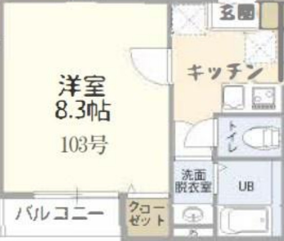 マザーユニックス船橋本町 の間取り