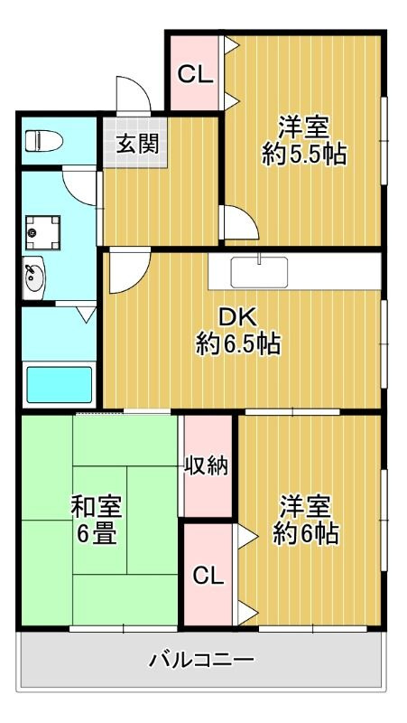 メゾン高木の間取り