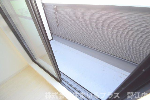 ＧＭヒルズ今津北Ｂ棟のバルコニー