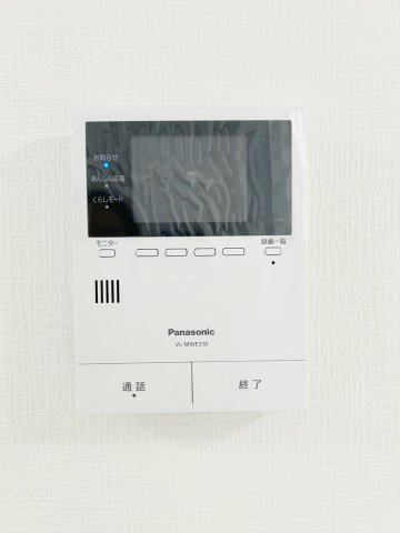 山口市吉田　戸建てのセキュリティ|カメラ付きインターホンです。