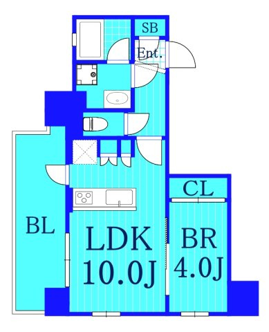 ミオカステーロ横濱鶴見の間取り